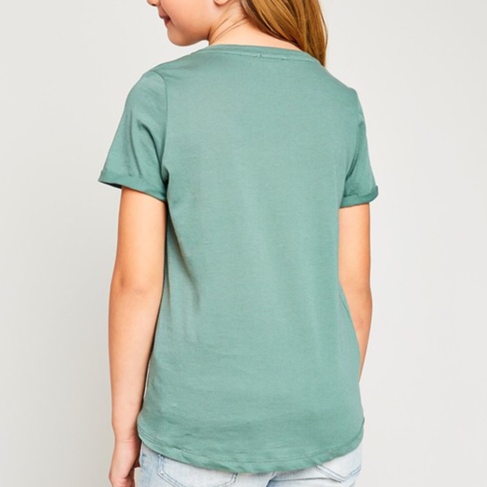 Girls crisscross t-shirt - Picture 5 of 5